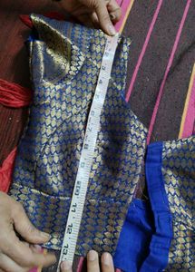 Pink Zari Work Printed Slik Saree With Blouse