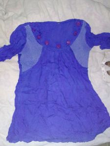 Navy Blue Top For Girls And Women&#39;s