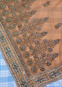 Elegant Embroidered Saree