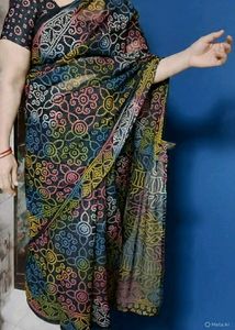 Bandhani Print Saree