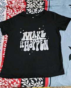 Black Regular Tshirt