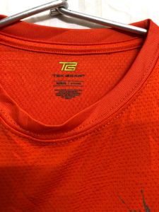Tek Gear Orange Long Sleeve T Shirt