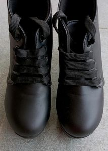 Black Leather Boot 👢