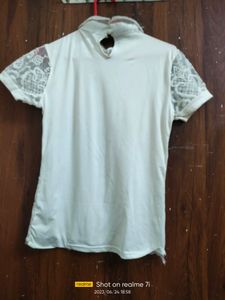 White Lace Top 🌼