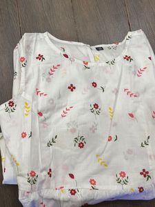 Floral Tiered Sundress/ Kurti