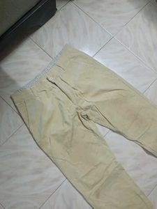 Casual Beige Pants