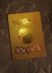 Pokemon Gold Card