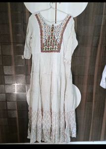 Embroidered Bohemian Maxi Dress