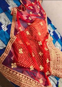 Beautiful Elegant bridal lahnga Choli With Dupatta