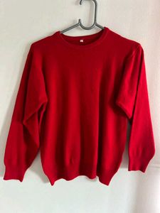 Women Red Sweatshirt