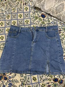 Urbanic Denim Skirt with built-in Shorts