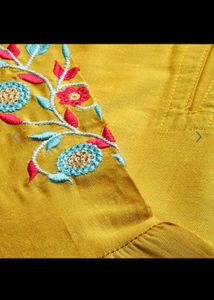 Sell🥳Kurta With Trouser And Dupatta