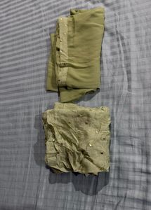 Elegant Olive Green Dress