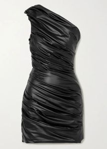 Sleek One-Shoulder Mini Dress