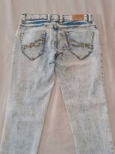 Ripped Light Wash Jeans