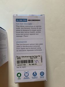 Plum Rice Water Niacinamide Set