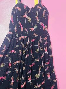 Dragonfly Print Sundress