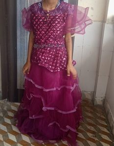 A Purple Lehenga