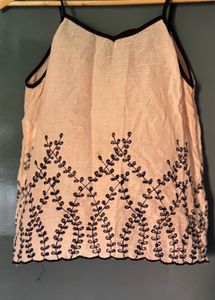 Pink Sleeveless Top