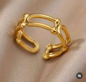 Combo Of 3 Gold Plated Anti-tarnish Statement ring