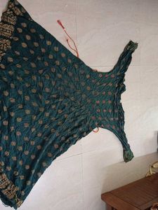 Green Indian Anarkali Dress