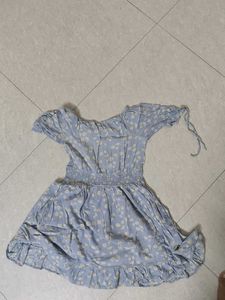 Floral Print Mini Dress