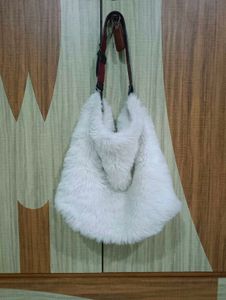 Fluffy Hobo Bag