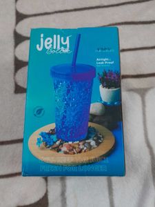 Jelly Bottle with Straw