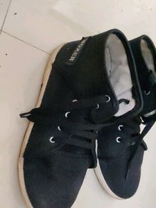 Black Canvas Shoes