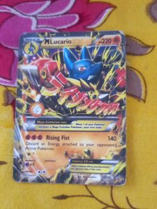 Mega Lucario Pokemon Card