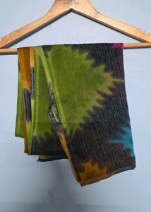 green kurta sakwar suit with dupatta