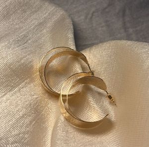 Gold Hoop Earrings