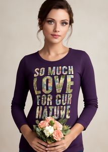 🌸 Beautiful Floral Print Long Sleeve T-Shirt🌸