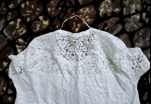 White Net Top