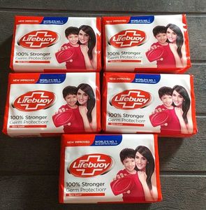 Brand New Lifebuoy Soaps Pack Of 5