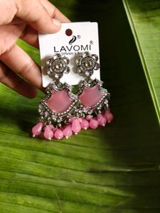 Lavomi Pink Earrings