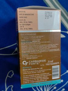 Carbamide Forte Salmon Fish Oil 150