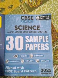 Sample Paper Class-12