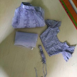 Crop Top With Belt