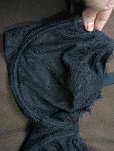 Elegant Black Lace Bra🖤38E