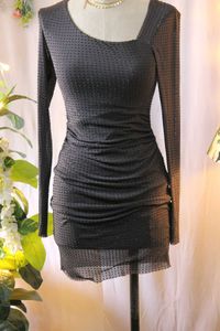 Beaded Mini Dress