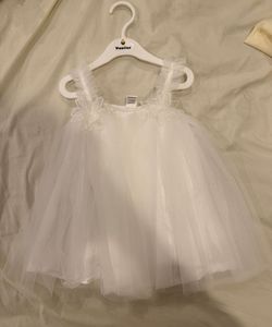 Cute White Tulle Dress