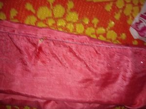 Hottest Pink Saree With Blouse And Paiticoat