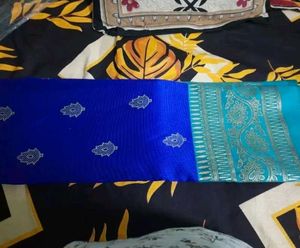 Mysore Silk Saree With Foil Print
