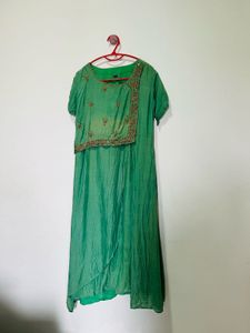 Elegant Green Kurta Set