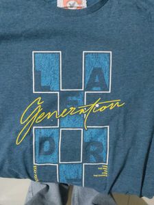 Blue Graphic Tee