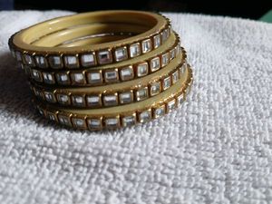 New Golden Side Bangles