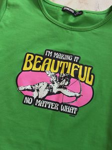 Green Graphic Tee