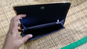 Elegant Blue Wallet