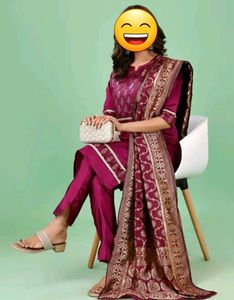 Kurta With Bottom And Dupatta